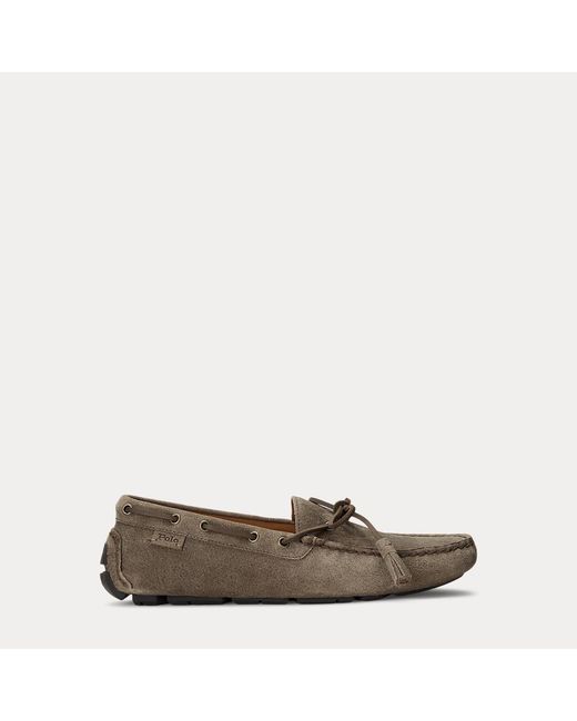 Polo Ralph Lauren Brown Anders Tasselled Suede Driver for men