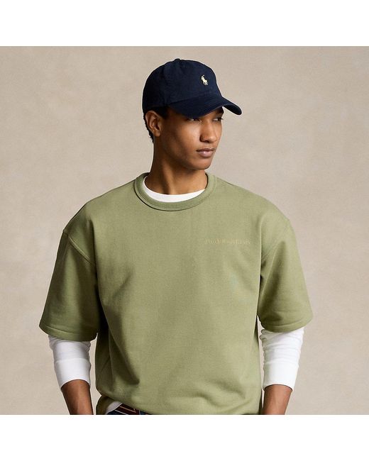 Polo Ralph Lauren Green Relaxed Fit Logo Heavyweight Sweatshirt for men