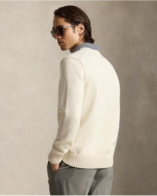 Ralph Lauren Natural Polo Bear Performance Jumper for men