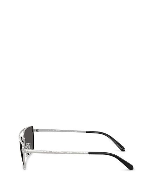 Ralph Lauren Gray Western Rectangle Sunglasses