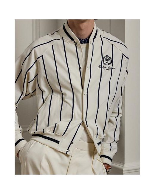 Giacca Langdon in cotone e cashmere di Ralph Lauren in Gray da Uomo