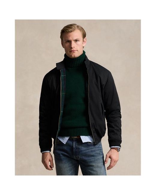 Ralph lauren black jacket mens clearance