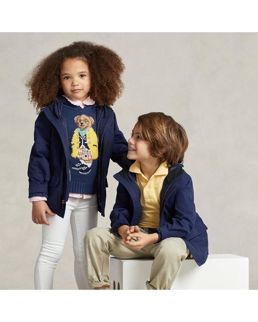 Polo Ralph Lauren Blue Ralph Lauren P-Layer 1 Utility Water-Repellent Jacket