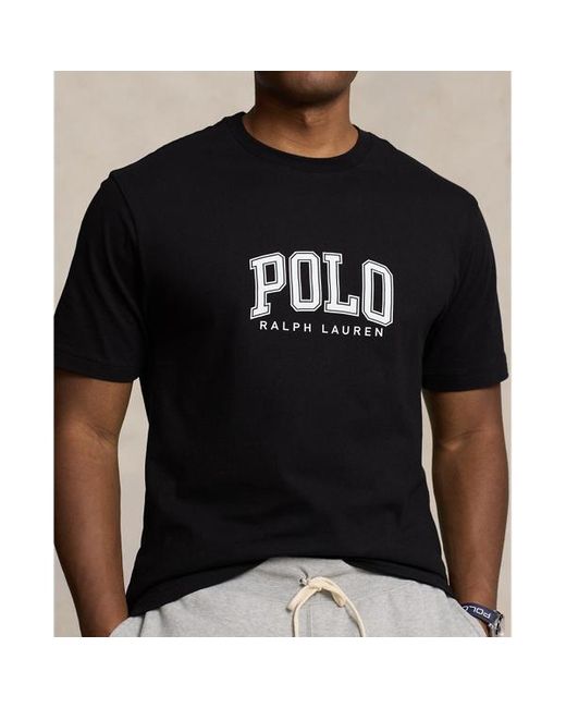 Ralph Lauren Große Größen - Jersey-T-Shirt mit Logo in Black für Herren