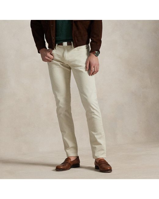 Polo Ralph Lauren Natural Sullivan Slim Garment-Dyed Stretch Jean for men
