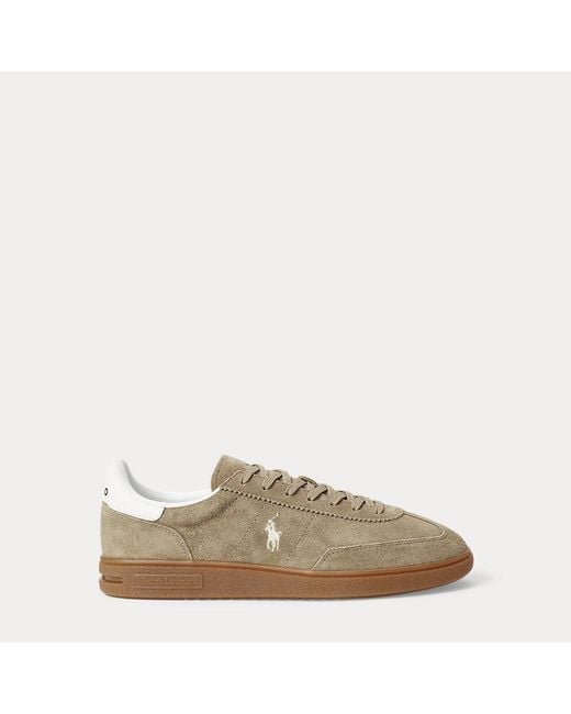 Ralph Lauren Sneaker Bedford Aus Wildleder in Natural für Herren