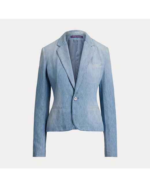 Ralph Lauren Blue Lochlan Cotton Denim Jacket