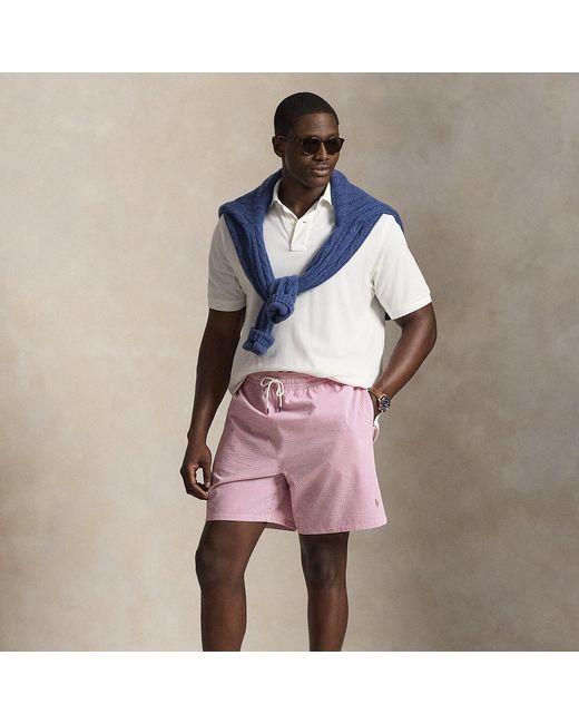 Polo Ralph Lauren Blue Traveller Classic Fit Swimming Trunk for men