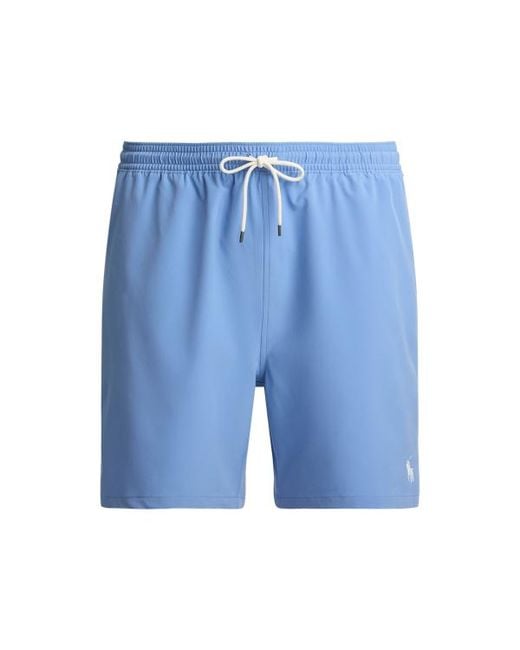 Polo Ralph Lauren Blue Traveller Classic Fit Swimming Trunks for men