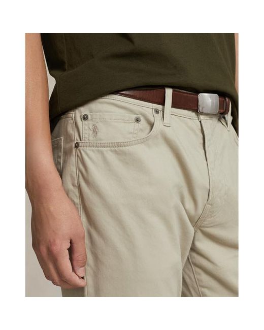 Polo Ralph Lauren Natural Varick Slim Straight Five-pocket Trouser for men