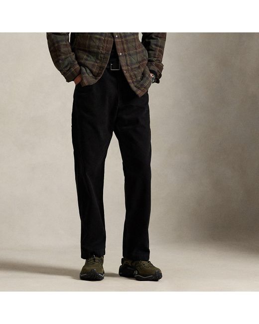 Ralph Lauren Black Polo Dungaree Fit Carpenter Trouser for men