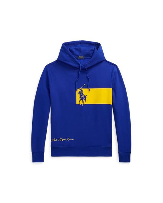 Polo Ralph Lauren Fleece-Kapuzenshirt mit Logo in Blue für Herren