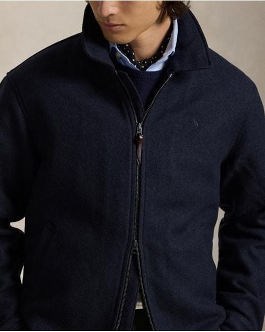 Polo Ralph Lauren Blue The Langdon Wool Jacket for men