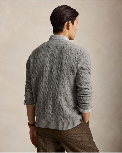 Polo Ralph Lauren Multicolor Cable-knit Wool-cashmere Jumper for men