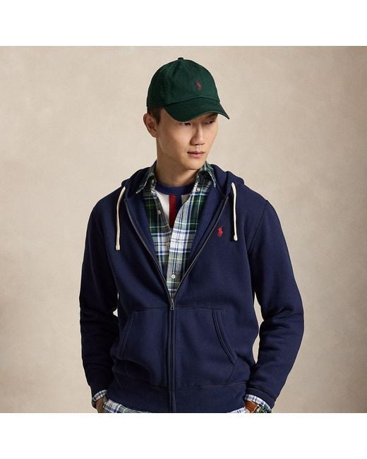 Polo Ralph Lauren Blue The Rl Fleece Hoodie for men