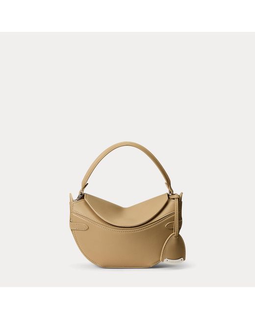 Ralph Lauren Green The Ralph Lauren Calfskin Mini Crossbody Bag