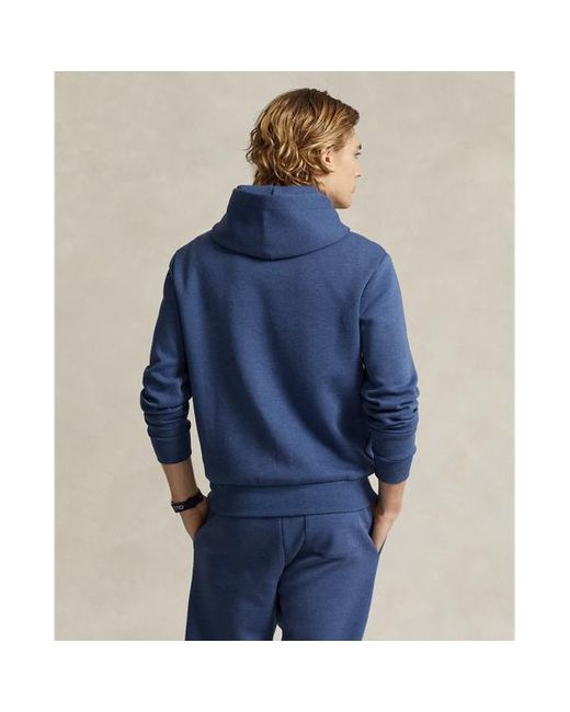 Polo Ralph Lauren Blue Double-knit Hoodie for men