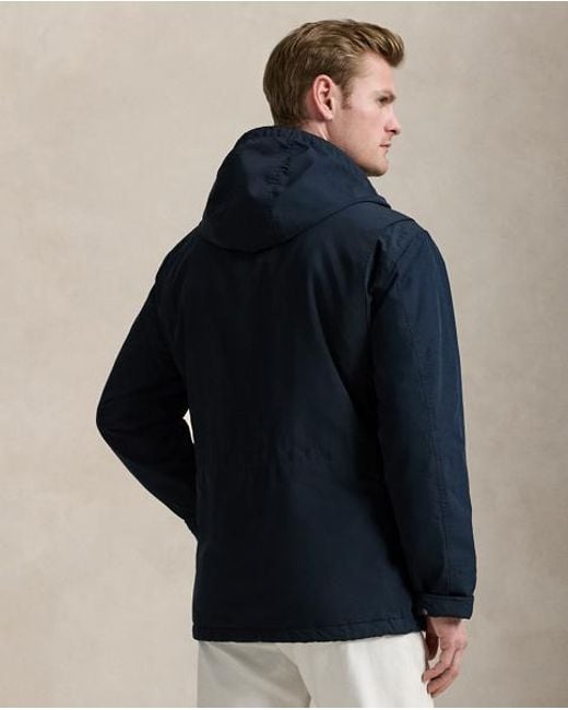 Ralph Lauren Die Feldjacke Pearson Mit Kapuze in Blue für Herren