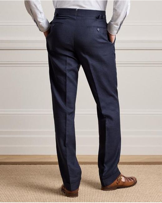 Ralph Lauren Blue Gregory Hand-Tailored Plaid Trouser for men