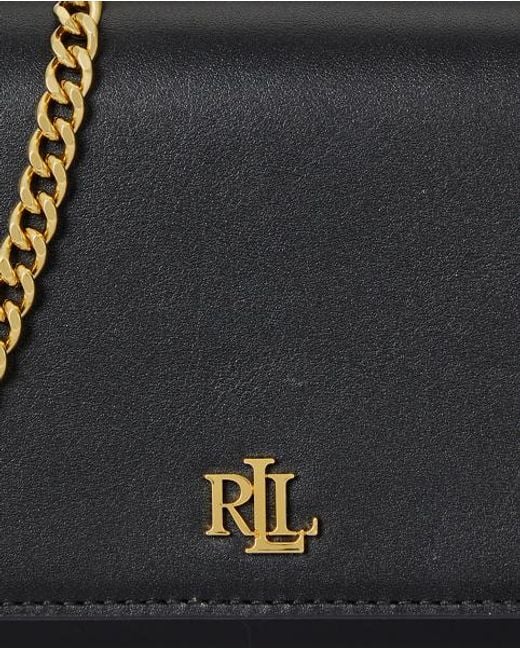Ralph Lauren Black Ralph Lauren Leather Medium Adair Ii Crossbody