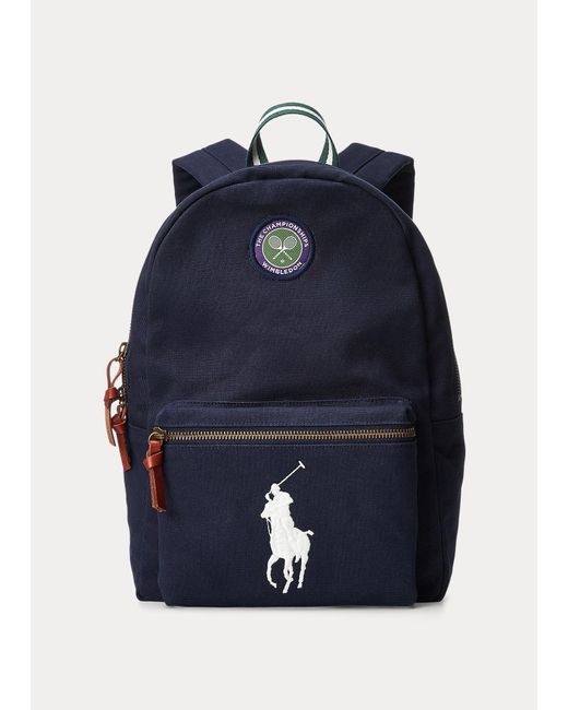 Mochila de loneta Wimbledon Ralph Lauren de hombre de color Azul Lyst