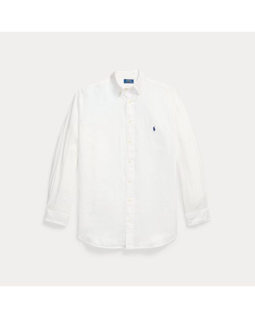 Ralph Lauren Natural Linen Shirt for men