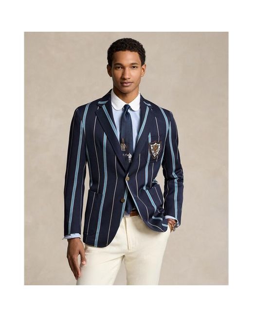 Polo Ralph Lauren Blue Polo Soft Tailored Wool Cricket Blazer for men