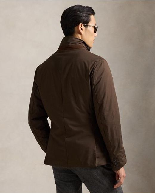 Polo Ralph Lauren Black The Abottson Gabardine Jacket for men