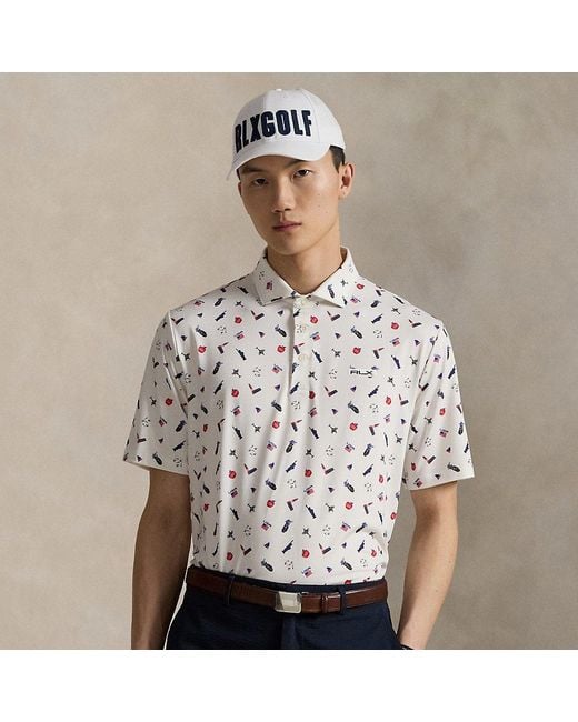 Ralph Lauren Gray Ralph Lauren U.S. Ryder Cup Performance Polo Shirt for men