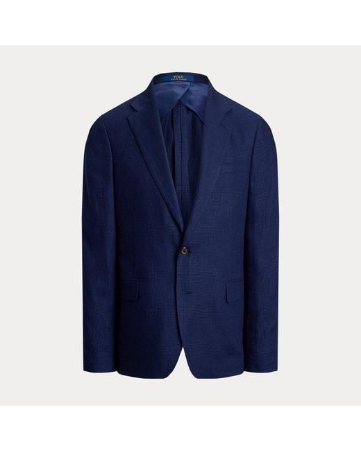 Polo Ralph Lauren Glencheck-Sakko Polo Modern in Blue für Herren