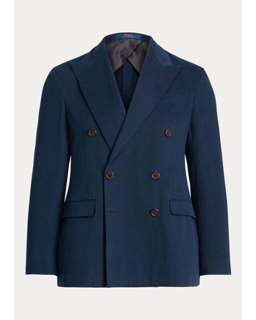 Ralph Lauren Chino-Anzugjacke Polo Soft mit Stretch in Blue für Herren