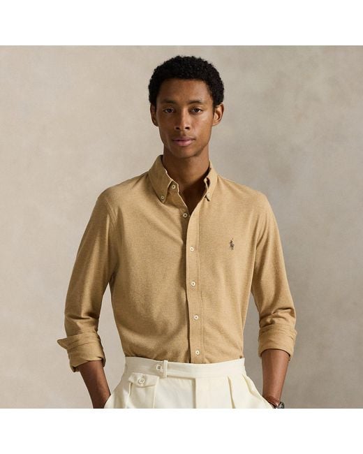 Polo Ralph Lauren Natural Featherweight Mesh Shirt for men