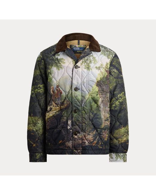 Ralph Lauren Green 'Kindred Spirits' Overshirt for men