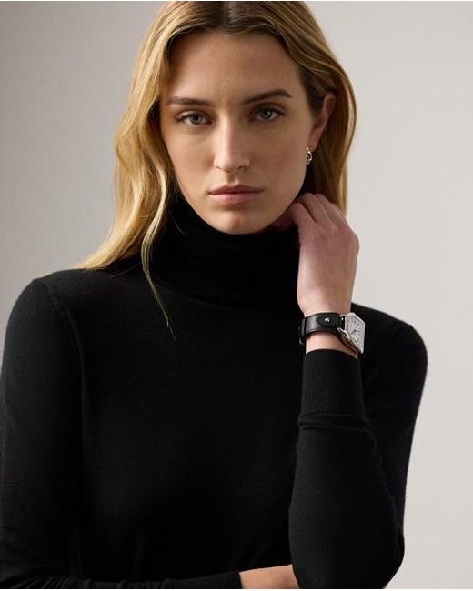 Ralph Lauren Black Cashmere Turtleneck Sweater