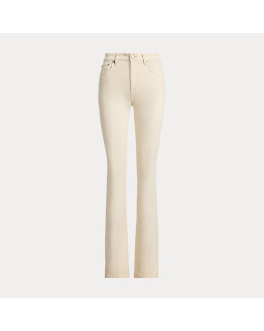 Ralph Lauren Natural High-Rise Boot Jean