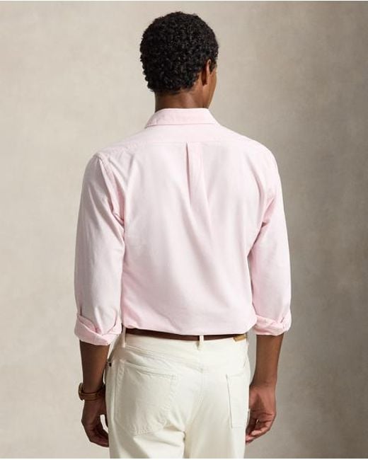 Polo Ralph Lauren Pink The Iconic Oxford Shirt for men