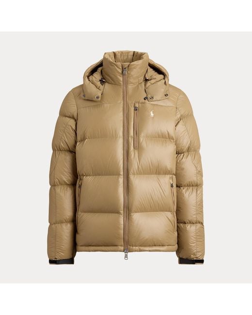 Polo Ralph Lauren Brown The Gorham Glossed Down Jacket for men