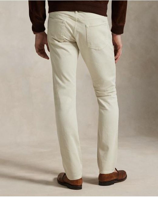 Polo Ralph Lauren Natural Sullivan Slim Garment-Dyed Stretch Jean for men