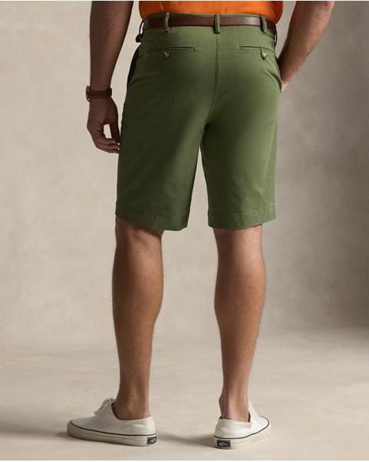 Polo Ralph Lauren Green Stretch Classic Fit Chino Short for men