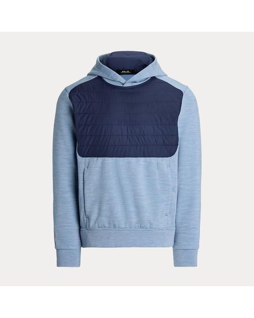 Ralph Lauren Blue Hybrid Hoodie for men