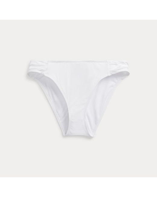 Ralph Lauren Brown Solid Hipster Bikini Bottom