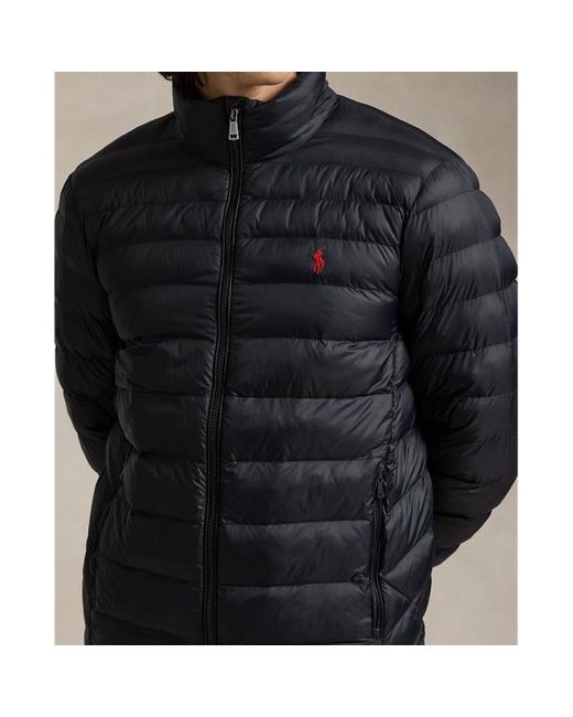 Polo Ralph Lauren Black The Colden Packable Jacket for men