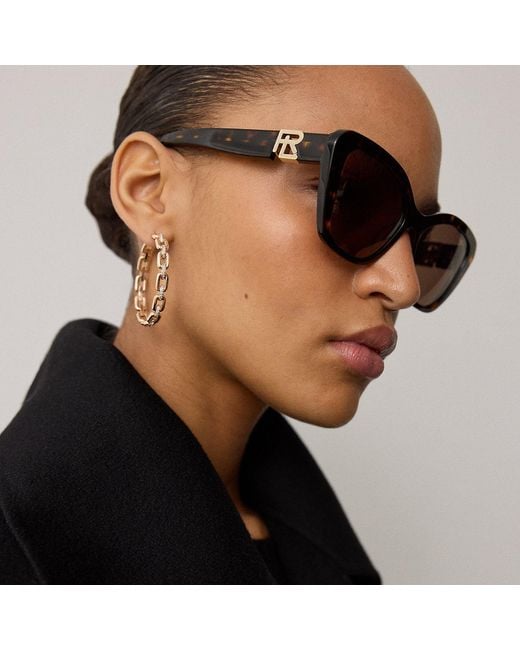 Ralph Lauren Brown Rl Isabel Sunglasses