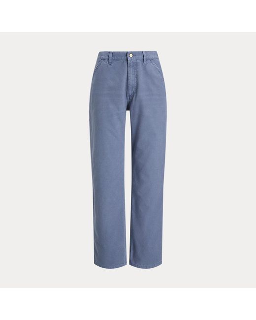 Pantalón Funcional De Loneta De Algodón Polo Ralph Lauren de color Blue