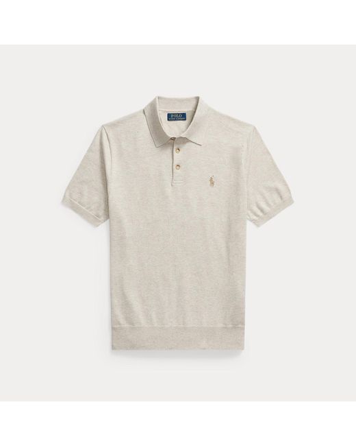 Polo Ralph Lauren Brown Cotton Polo Jumper for men