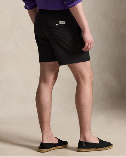 Polo Ralph Lauren Red 5.75-Inch Traveler Classic Swim Trunk for men