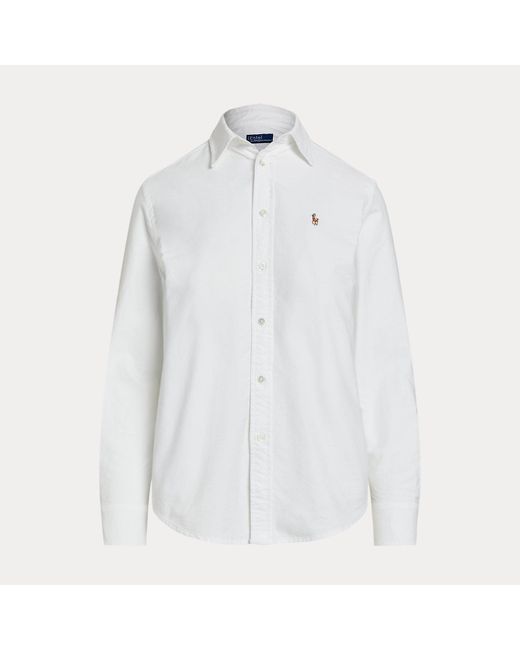Polo Ralph Lauren White The Iconic Classic Fit Oxford Shirt