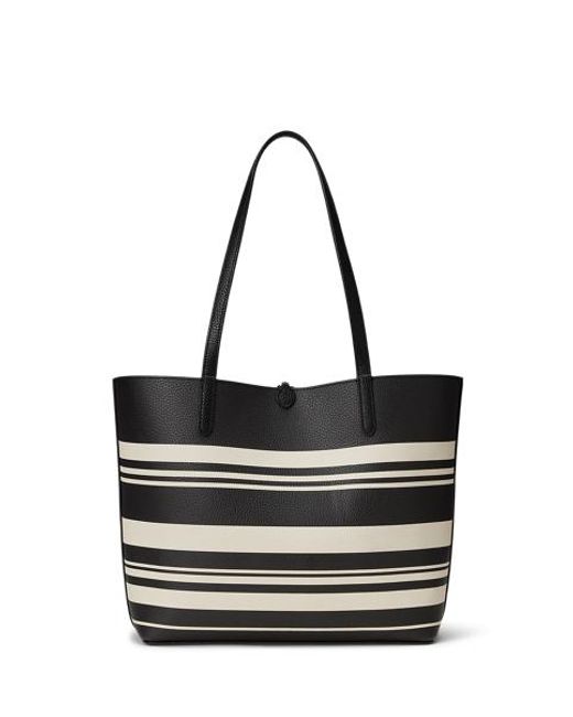 Bolso Tote Grande Reversible Ralph Lauren de color Black