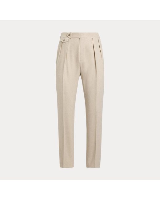 Polo Ralph Lauren Natural Wool Flannel Suit Trouser for men