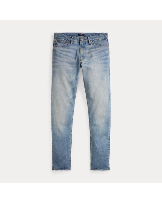 Polo Ralph Lauren Blue Parkside Active Taper Stretch Jeans for men